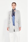 WEBSTER COAT - silver