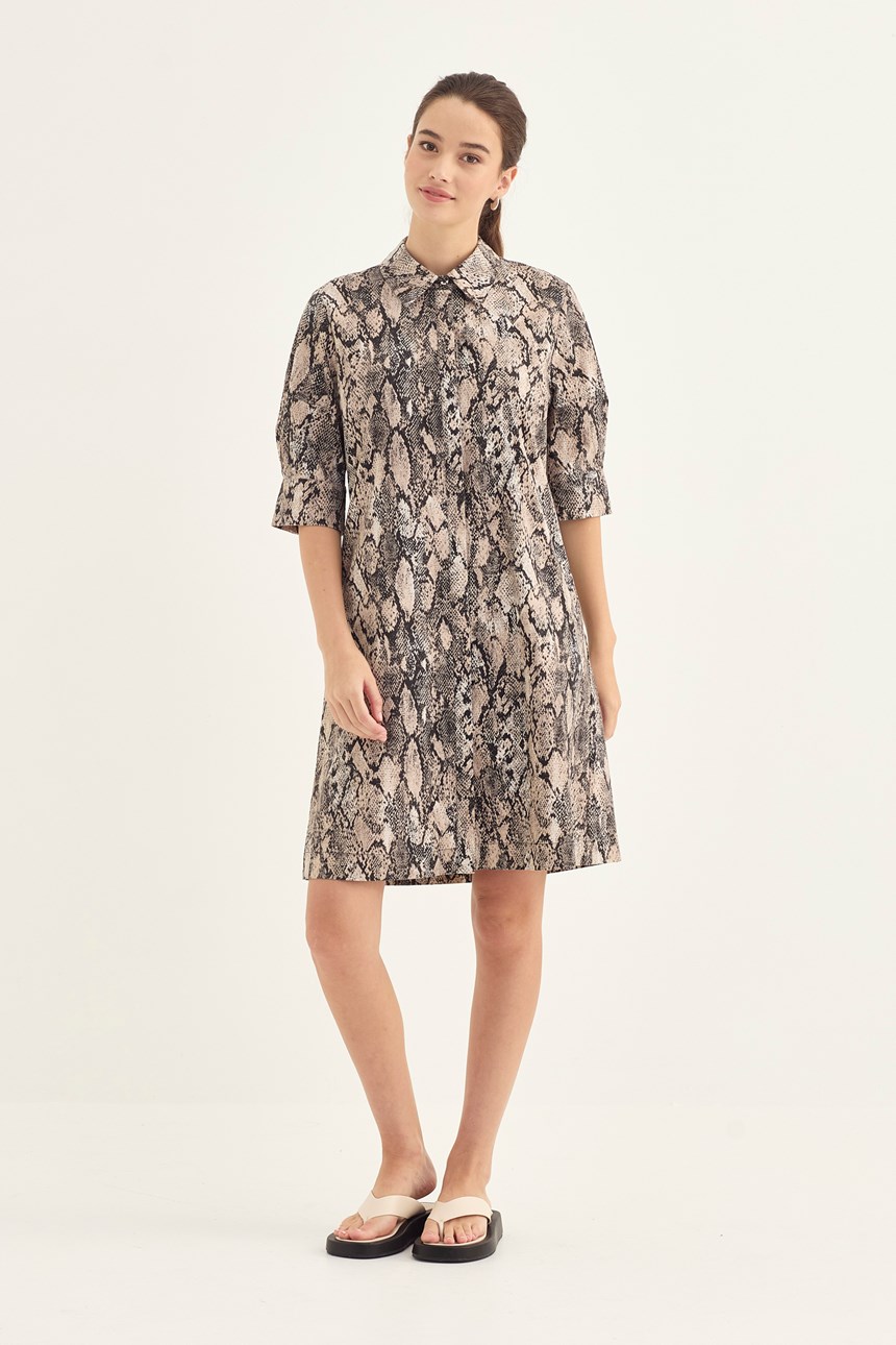 ACROBAT SERPENT NORI DRESS