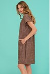 EDEN DRESS - cocoa