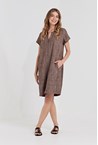 EDEN DRESS - cocoa