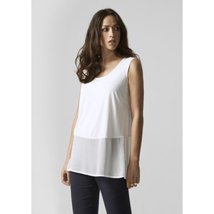 HUDSON TANK MIXED FABRICS VISC SPDX KNIT