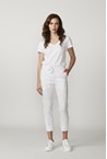 L.T.L. PORT 7/8 PANT - white