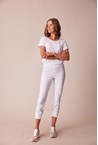 L.T.L. JOGGER PANT - white