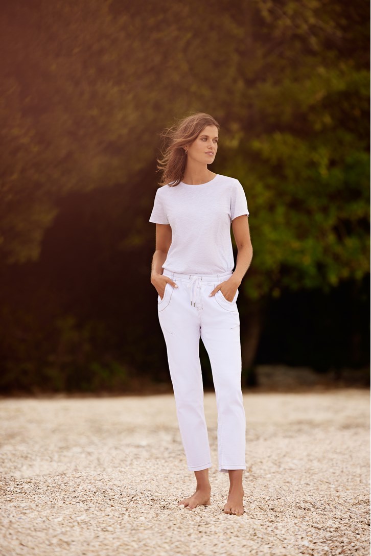 LTL BOYFRIEND JEAN WHITE