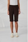 LTL CUFFED SHORT - cocoa