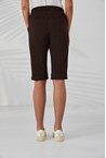 LTL CUFFED SHORT - cocoa