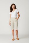 L.T.L. CUFFED SHORT - parchment