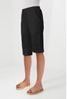 L.T.L. CUFFED SHORT - black