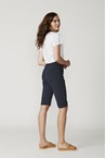 L.T.L. CUFFED SHORT - navy