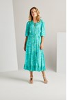 DAISY DRESS - aqua