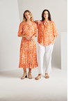 DAISY DRESS - tangerine