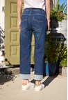 LEGAL WIDE LEG JEAN - indigo