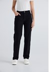 LEGAL WIDE JEAN - black