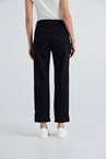LEGAL WIDE JEAN - black