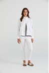 HARRINGTON JACKET - white