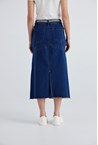 RHODE SKIRT - indigo