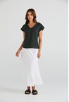 KIARA SKIRT - white