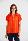 MARA TOP - tangerine