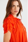 MARA TOP - tangerine