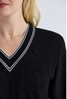 BLOSSOM SWEATER - black