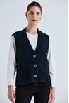BRAND VEST - petrol