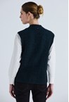 BRAND VEST - petrol