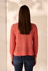 LIBERTY CARDI - coral