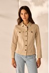 HEATHER JACKET - latte