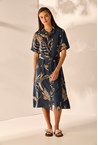 CHINO DRESS - steel