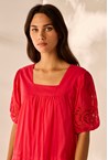 THORN DRESS - cherry