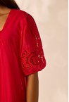THORN DRESS - cherry