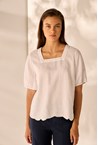 MARLO TOP - white