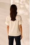 ALBY TOP - ivory