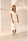 MARLO DRESS - white