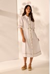 ELIZA DRESS - white
