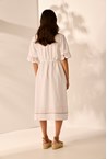 ELIZA DRESS - white
