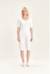 ACROBAT ROLLED SHORT - white
