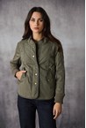 CABLE JACKET - khaki
