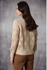 TRELLIS CARDI - honey