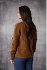 TRELLIS CARDI - spice