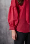 ESTER TOP - sangria