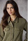 HALLY JACKET - olive