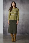 PEAK SWEATER - olive