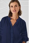 SPIRAL SHIRT - sapphire