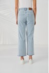 SCALLOP JEAN - bleached