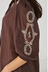 CHLOE SHIRT - cocoa