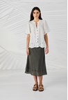 CASIO SKIRT - khaki
