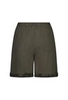 RUFFLE SHORT - safari