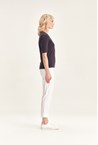 ACROBAT EYELET PANT - white