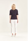 ACROBAT EYELET PANT - white